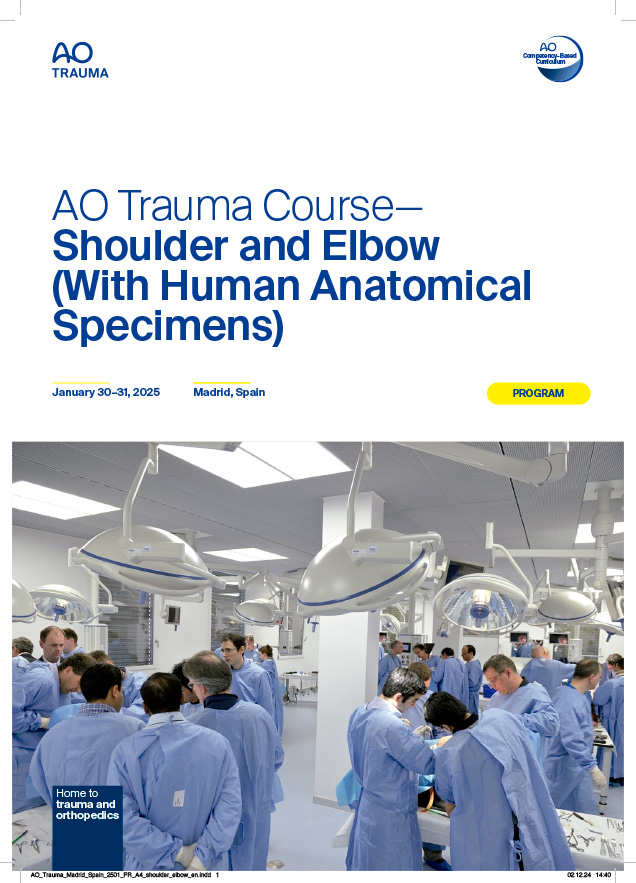 Cartel AO Trauma Course— Shoulder and Elbow (With Human Anatomical Specimens)